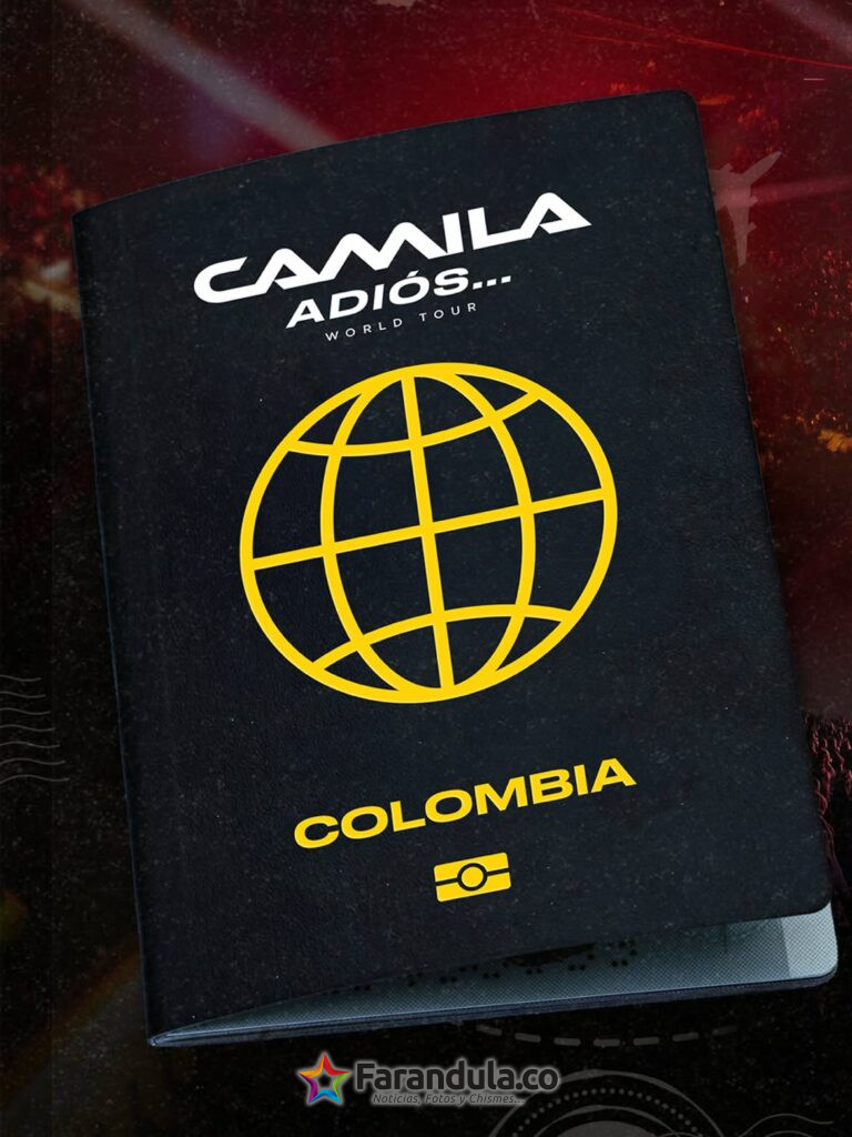 Camila llega a Bogotá con su ‘’Adiós World Tour’’ para celebrar 20 años de historia musical 1