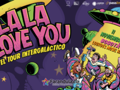 La La Love you lleva el Tour Intergaláctico a Bogotá