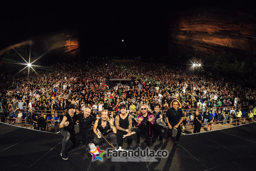 Maná hará historia con un livestream global en Youtube el 6 de noviembre "Vivir sin aire Tour (Live From Red Rocks)" 1