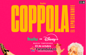 Coppola, el representante regresa con su segunda temporada el 23 de octubre en Disney+