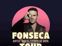 Fonseca anuncia su “Antes que el tiempo se vaya Tour”, una gira internacional que comenzará en su casa, Bogotá, en el Estadio El Campín