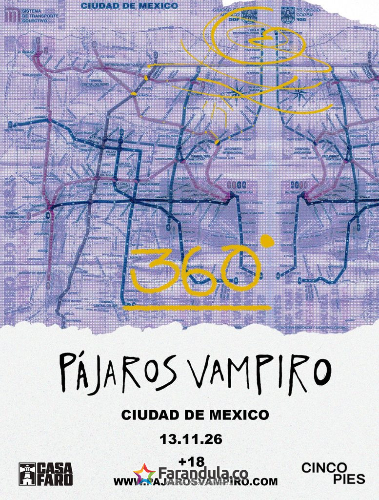 Pájaros Vampiro estrena el video de "cómo estás?", anuncia show en CDMX y alista el lanzamiento de "rotoplas" 1