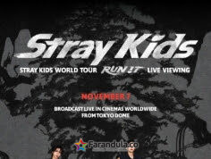 Stray Kids Tour ‘Run It’ Live Viewing on sale now