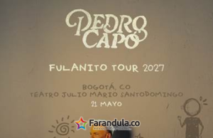Pedro Capó trae su Fulanito Tour al Teatro Mayor Julio Mario Santo Domingo – Bogotá