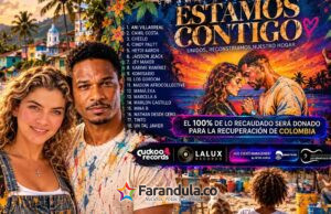Estamos Contigo música a beneficio de los más necesitados en Colombia.