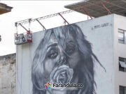 Mr. Garek le regala a Bogotá un gran mural inspirado en Miley