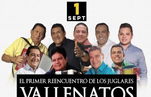 LOS JUGLARES DEL VALLENATO – “LOS HERMANOS ZULETA”, “LOS BETOS”, JORGE OÑATE E IVAN VILLAZÓN SE PRESENTAN BOGOTÁ