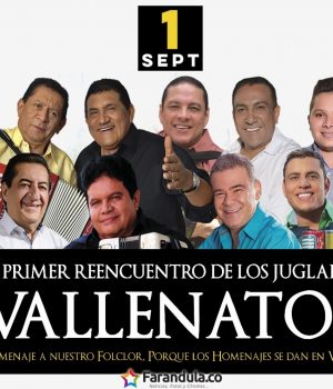 LOS JUGLARES DEL VALLENATO – “LOS HERMANOS ZULETA”, “LOS BETOS”, JORGE OÑATE E IVAN VILLAZÓN SE PRESENTAN BOGOTÁ