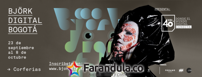 Björk Digital llega a Bogotá
