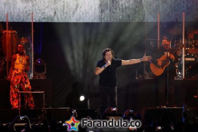 Carlos Vives, hiperactivo, romántico y sabrosón’, en su gira ‘La Fiesta de Todos’ por España