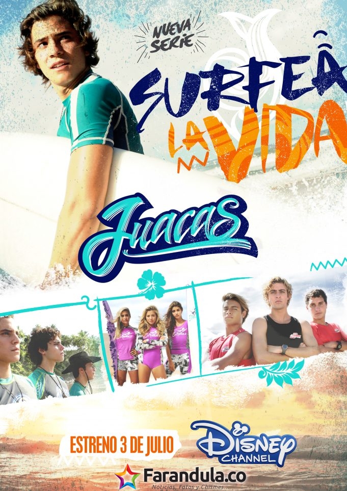 Surfeando las olas de Itacaré, este lunes desembarca Juacas en la pantalla de Disney Channel