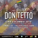 DON TETTO –  GIRA COLOMBIA – VILLAVICENCIO