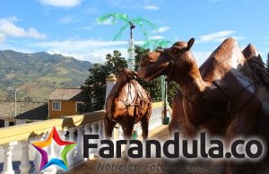 EL PESEBRE GIGANTE CON MATERIAL RECICLABLE DE TURMEQUÉ