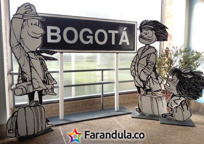 Mafalda en el Museo de los Niños de Bogotá