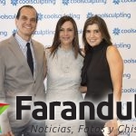 Jorge Andres Afanador Cirujano plastico, Patricia Perico y Paula Gil gerente Gilmedica (distribuidor en Colombia)