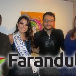 Juan Carlos Santacruz Director del Carnaval, Juliana Chamorro Reina del Carnaval 2018, Lucio Feullet e Isabel Rivera Sanz.