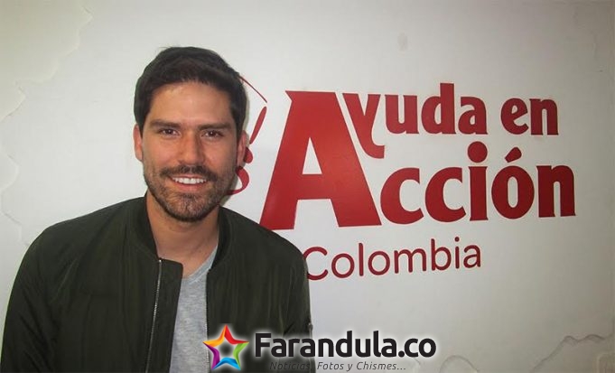 Samper, nuevo embajador de la Fundación Ayuda en Acción en Colombia