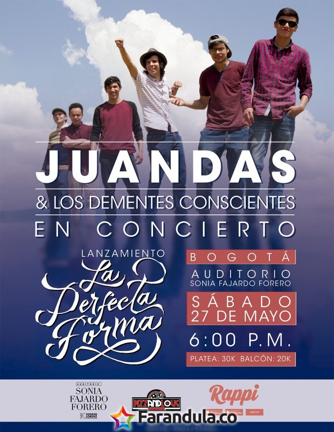 Juandas & Los Dementes Conscientes en concierto