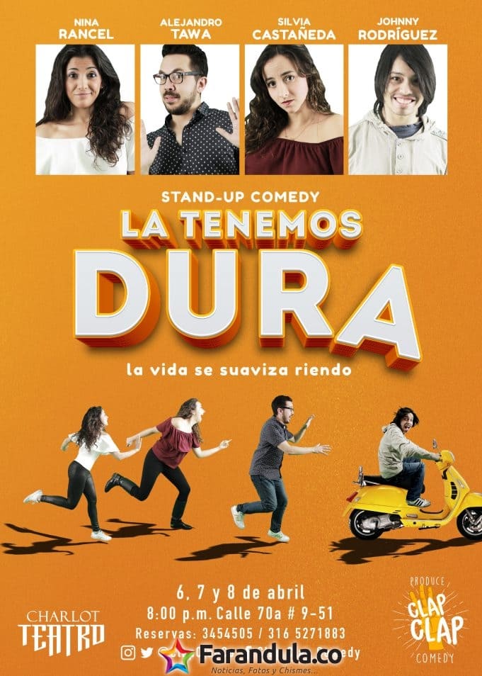 ‘La tenemos dura’ una comedia para burlarse de la realidad con las 4 nuevas estrellas del Stand Up