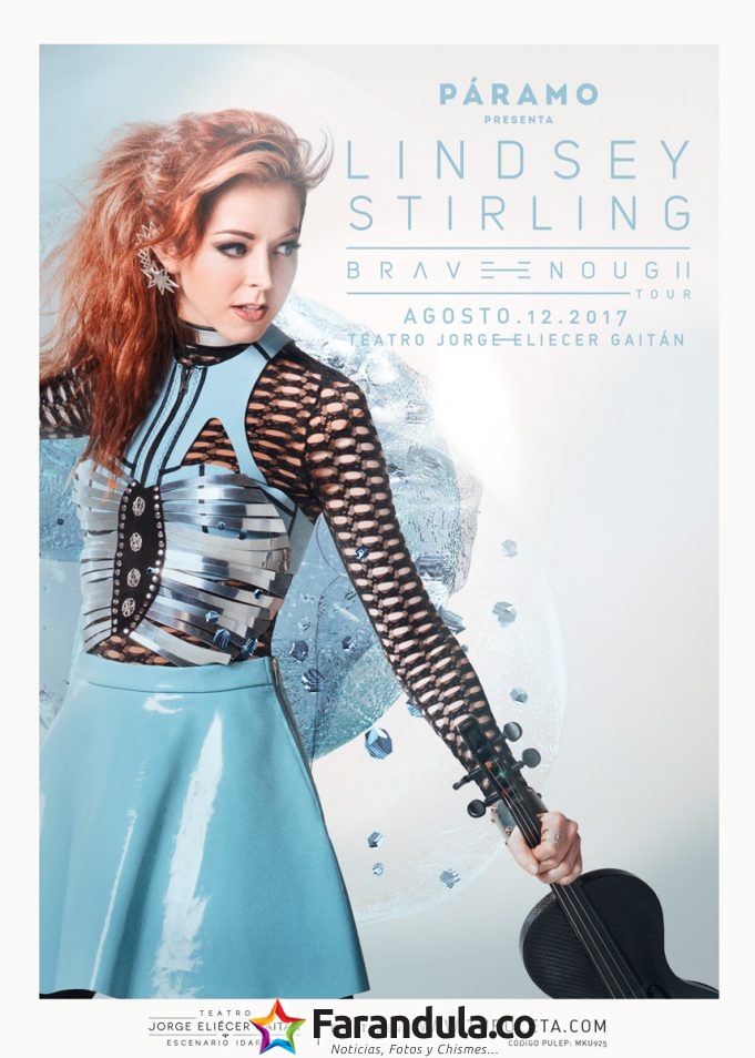 La virtuosa violinista Lindsey Stirling llega a Bogotá