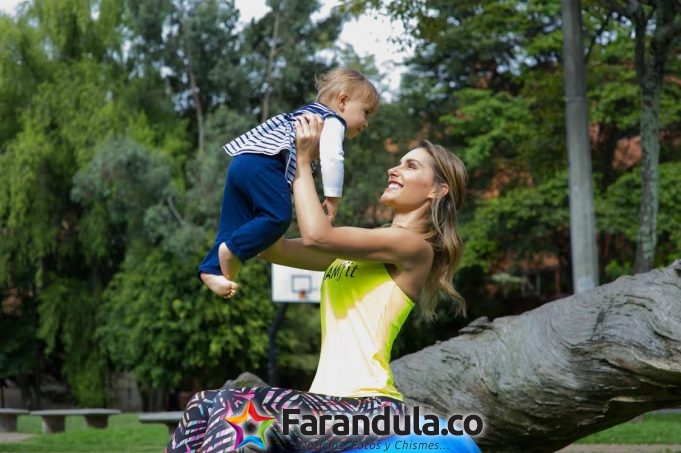 María Clara Rodríguez, imagen de la tendencia MAMIfit en Colombia