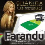 Mapa – EL Dorado World Tour – Shakira