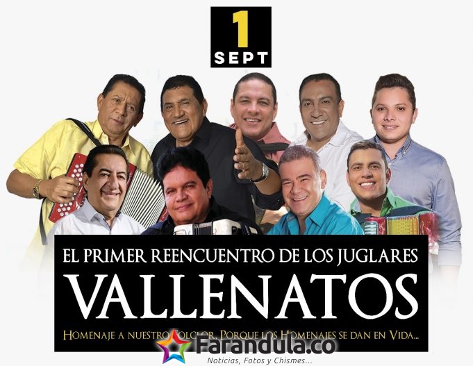Primer reencuentro de los juglares vallenatos en Bogotá