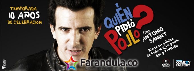 El pollo de Antonio Sanint está de cumpleaños