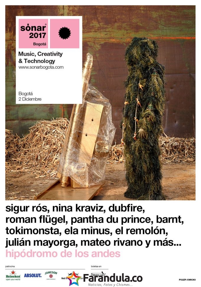 Sónar Bogotá 2017: Primeros artistas de la tercera edición