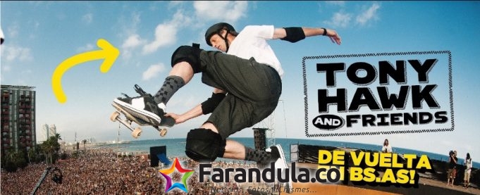 X-Treme Life Fest II: Tony Hawk regresa a Buenos Aires