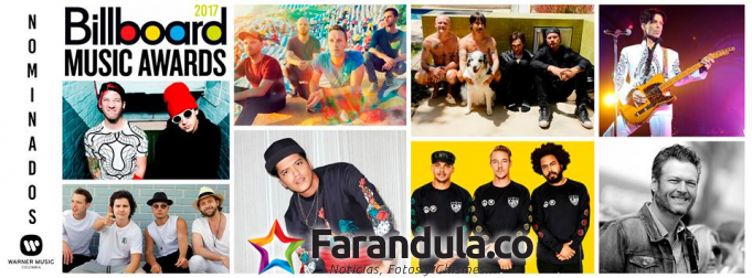 Warner Music presente en los Billboard Music Awards 2017