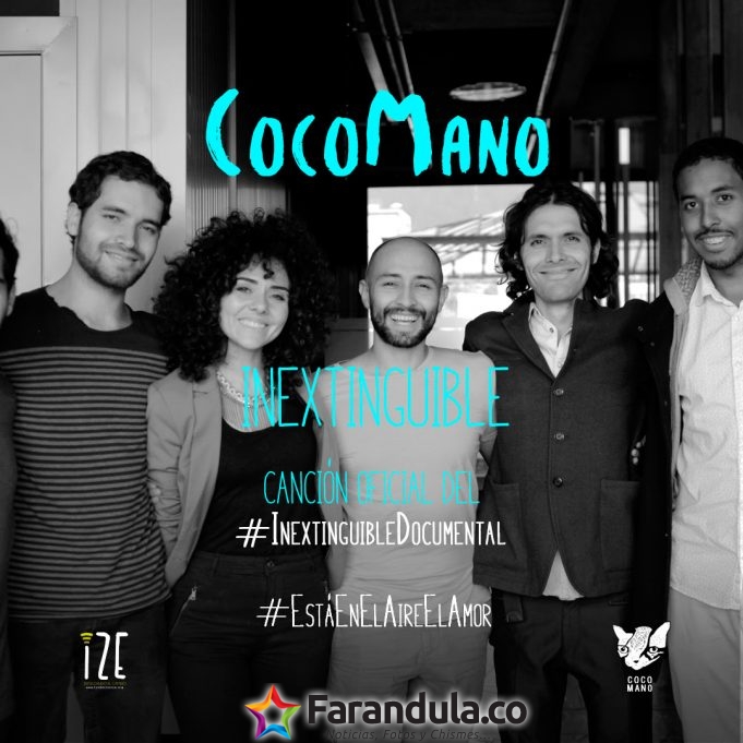 Sale a plataformas INEXTINGUIBLE , la nueva canción de Coco Mano