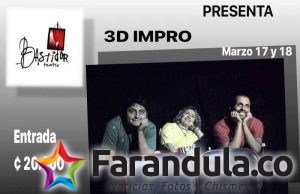 Bastidor Teatro y la sala actuemos de Edgardo Roman lanza su temporada 2017 bastidor teatro 3d impro