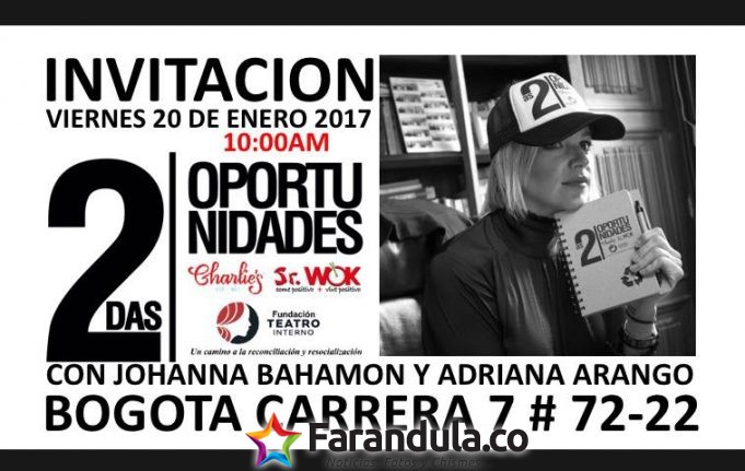 Adriana Arango y Johana Bahamon se unen por los Post-penados en Colombia adriana arango y johana bahamon apoyan a los post penados